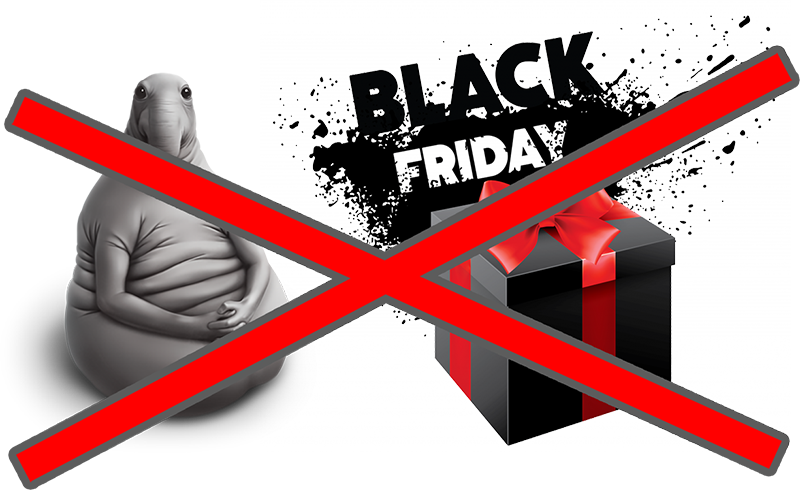 NO BLACK FRIDAY