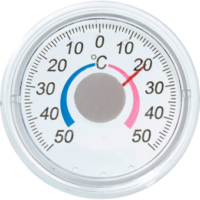 термометр круглый биметаллический